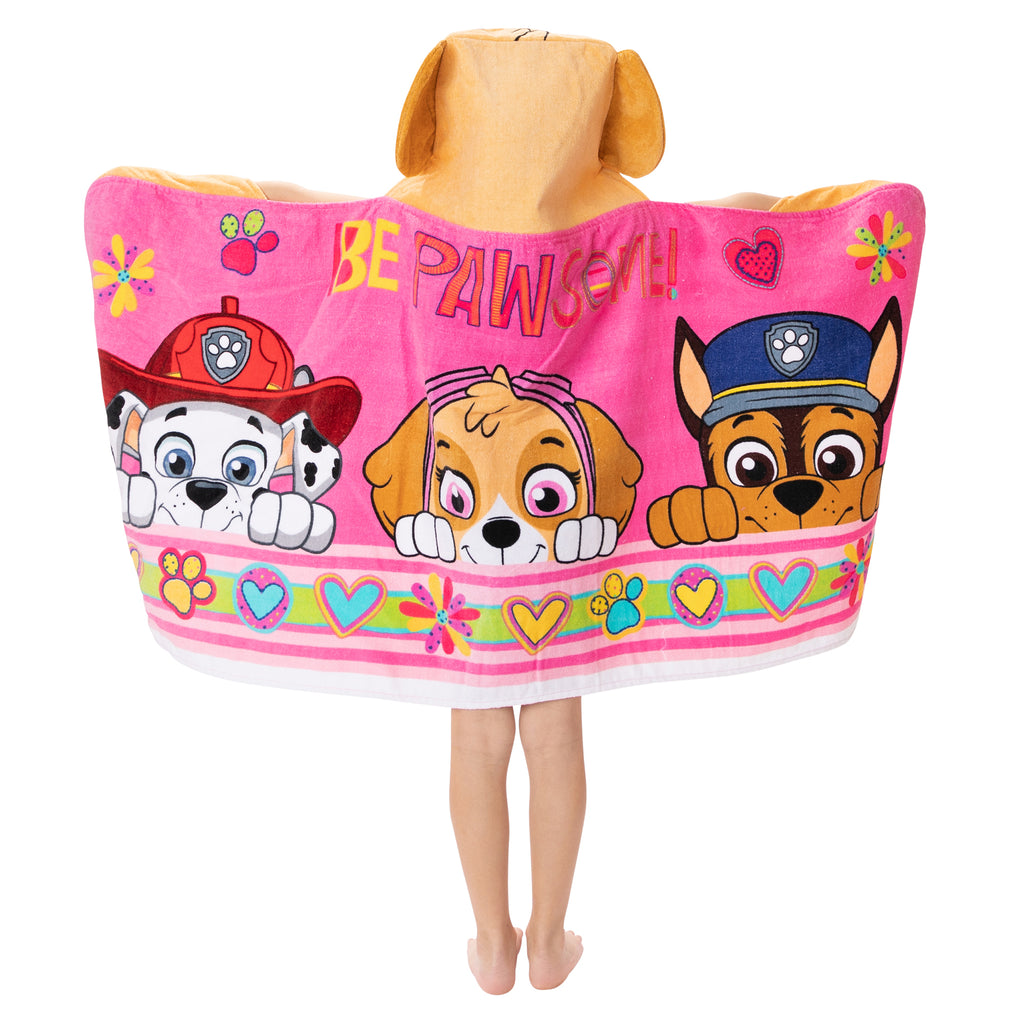 Kids Bath and Beach Soft Cotton Terry Hooded Towel Wrap
